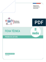 Ficha Tecnica Lectura II MEDIO MONITOREO 2022