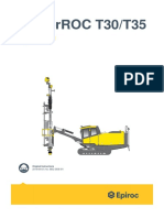 POWERROC T30 - T35 Operator's Instructions