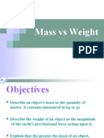 Mass and Weight