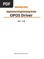 Manual OPOS Driver LabelPrinter English V1.10