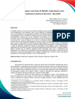 Mutirão Da Limpeza - Uma Forma de Difundir Conhecimentos Sobre Educação Ambiental No Distrito de Barreiras - Macau - RN