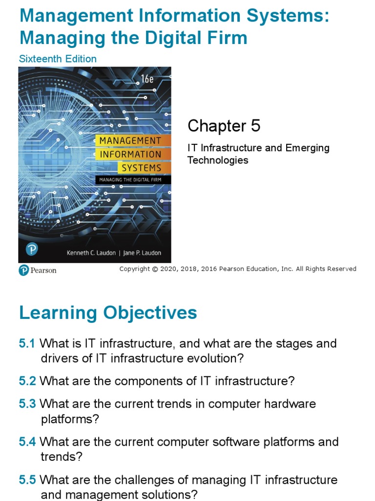 Ch05-1 IT Infrastructure and Emerging Technologies | PDF