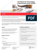 Dec Techniques Information Informatique de Gestion PdfBrochure FR