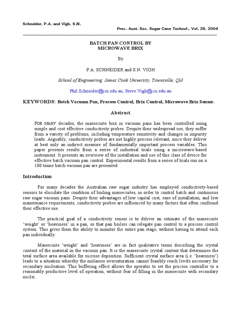 Batch Pan Pdf Control Theory Microwave