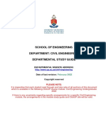 Civil Engineering Departmental Study Guide 2022 Final