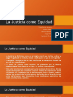 La Justicia Como Equidad Exposicion.
