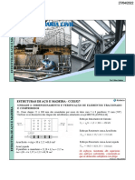 ESTRUTURA DE AÇO E MADEIRA - AULA 10 - Revisão