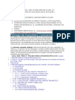 Patología Del Traumatismo Craneoencefálico: Caídas