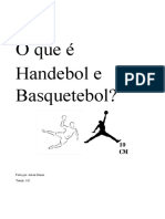 O Que É Handebol e Basquetebol