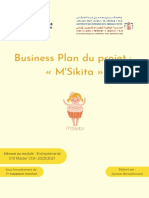 Business Plan Du Projet M'Sikita