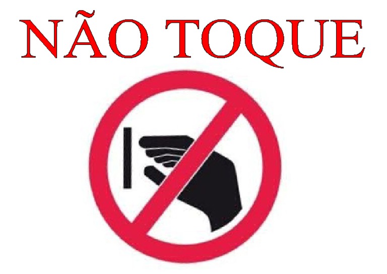 Placa Nao Toque | PDF