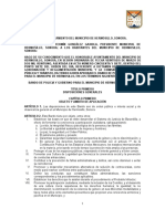 Bando de Policía y Gobierno para El Municipio de Hermosillo