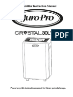 User Manual Juro-Pro Crystal 30L WiFi
