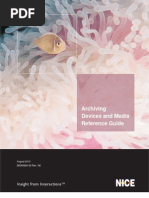Archiving Devices and Media Reference Guide