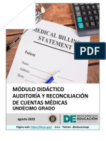 Auditoría y Reconciliación de Cuentas Médicas PDF