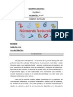 Matematica Secuencia - Numeros Enteros