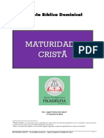 Maturidade Cristã