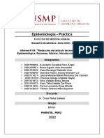 Informe S9 - Epidemiología Práctica