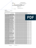 Registro Asistencia de Primero Bach Paralelo B