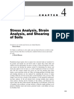 Análisis de estrés, análisis de deformación y cizallamiento de suelos - PDF