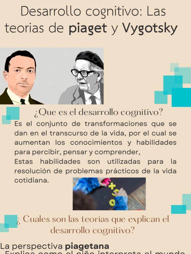 Desarrollo Cognitivo PDF Pensamiento Mente