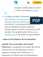 DIRECT. Coronavirus La France Reste Au Stade 2 de L'épidémie - Le Parisien