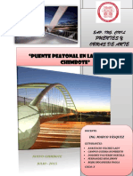 Inf. Final Diseño de Puente Peatonal Chimbote - Uns