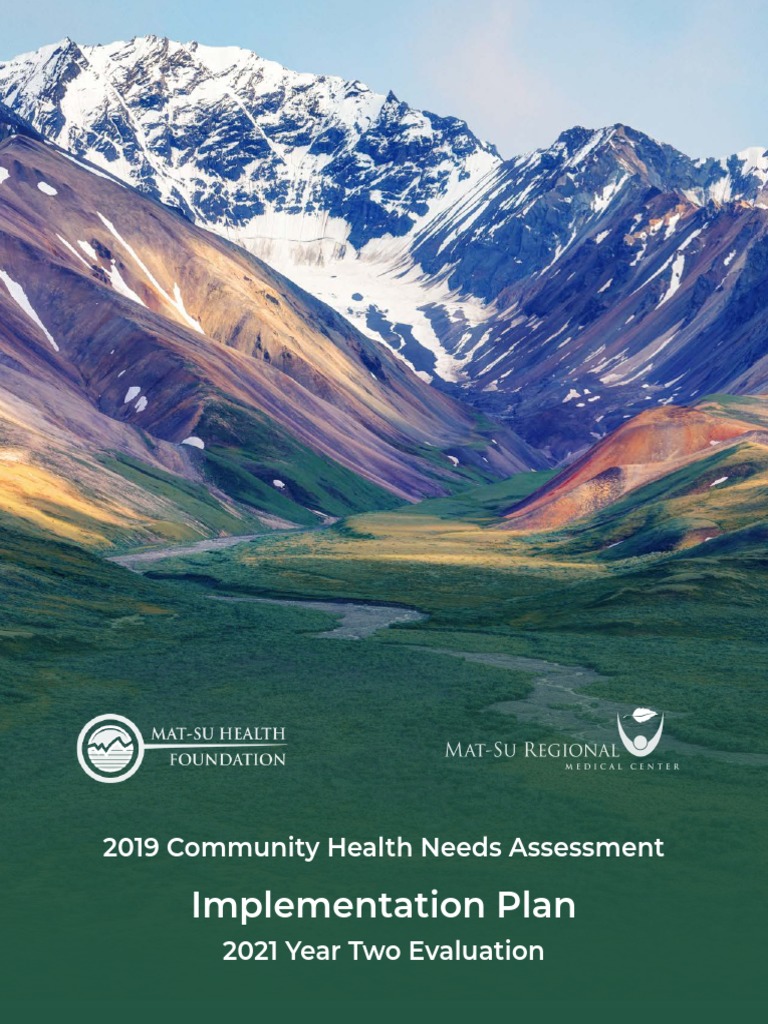 2019 Community Health Needs Assessment From Mat Su Health Foundation