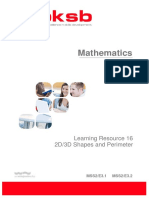 LR 16 Maths E3 2d3d Shapes and Perimeter