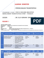 Perencanaan Transportasi Kuliah 1