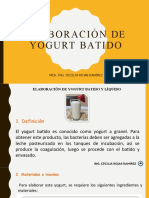 Elaboracion de Yogurt