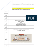 Jadual Tugasan Pagi Bagi Unit Disiplin Sumur Dan Ubk 2022