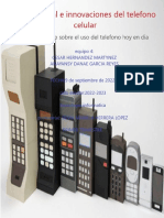 Reporte Innovación Del Telefono Celular