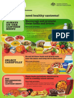 National Healthy School Canteens Healthy Kids Need Healthy Canteens Poster