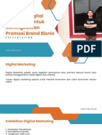 Optimasi Digital Marketing Untuk Meningkatkan Promosi Brand Bisnis