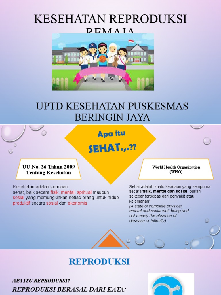 Sidamukti dan Penyuluhan tentang Kesehatan Reproduksi bagi Remaja dan Dewasa