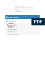 Document MATLAB