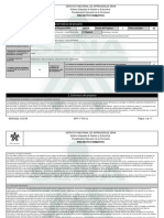 Información Básica Del Proyecto: Sistema Integrado de Gestión y Autocontrol Procedimiento Ejecución de La Formación