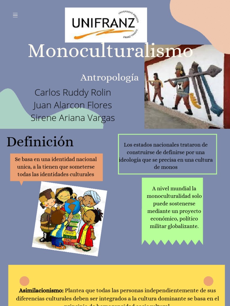 Monoculturalismo y su impacto en Bolivia | PDF | Estado (política)