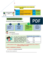 FICHA de TRABAJO - JUEVES 17 - Calculamos La Cantidad de Contagiados