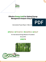 Effective Energy Audit for Optimal Energy Management Analysis Using ETAP