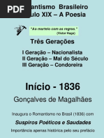 Romantismo Brasileiro Poesia