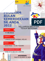 BUKU PROGRAM SAMBUTAN BULAN KEMERDEKAAN