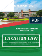 COMPLETE TAXATION LAW NEU BarReviewer2022