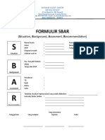 FORMULIR SBAR