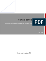 Manual de Instrucciones de Instalacin y Configuracin de Cmara Panormica Multisensor de 32MP V1.0 ES