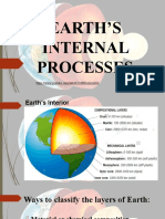 Earth's Internal Processes