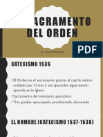 pd1 Esp Sacramento Del Orden y Diaconado