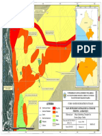 Mapa de peligro de inundación en regiones del norte del Perú