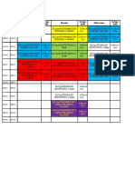 Horarios Carrera Electrónica Gestion 2 - 2022